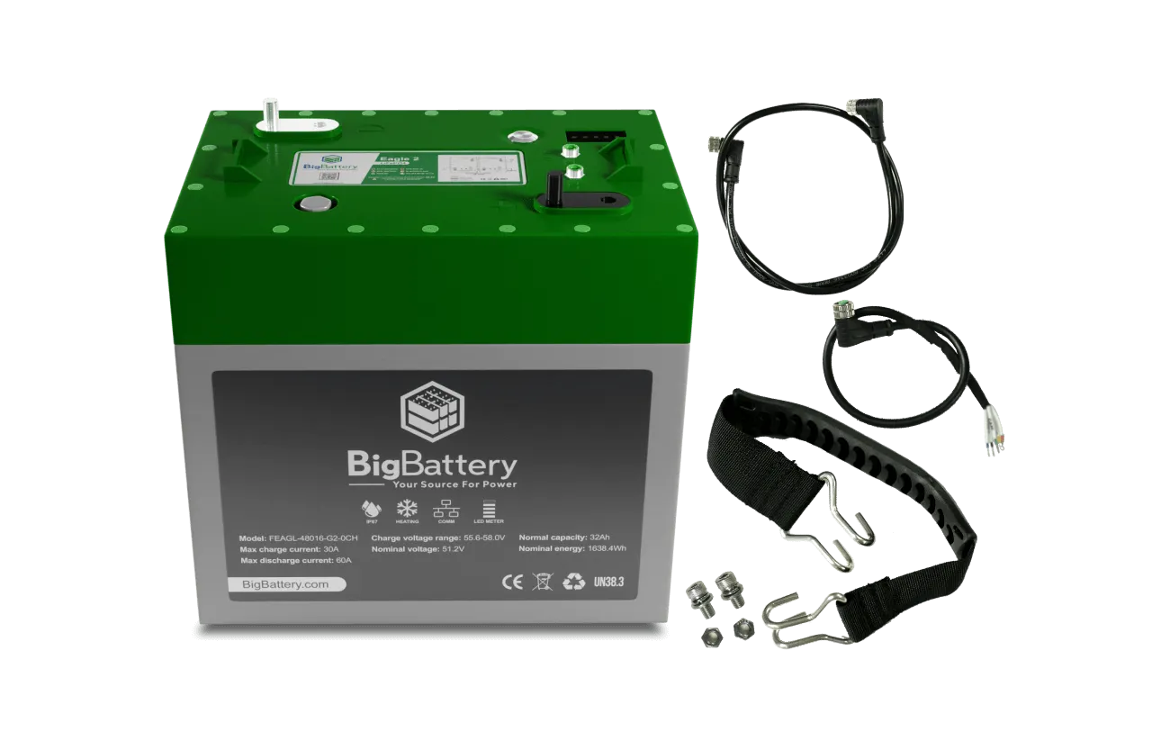 48V EAGLE 2 Lithium Battery Kit (2× / 3× / 4×) - LiFePO₄ Golf Cart & Utility Vehicle Battery System