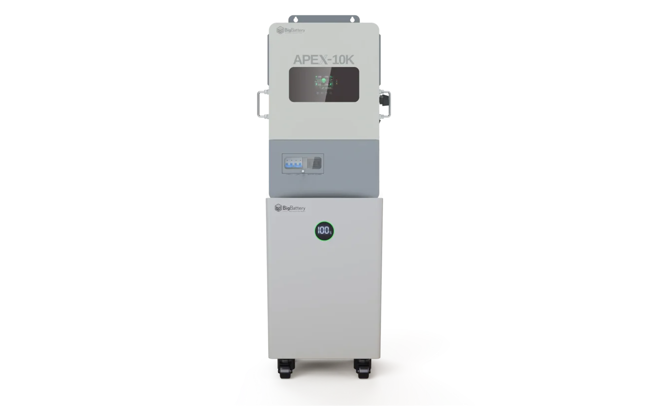BigBattery 48V NEXUS 15kWH Battery + APEX-10K Inverter ESS | Off-Grid Home Back-up System