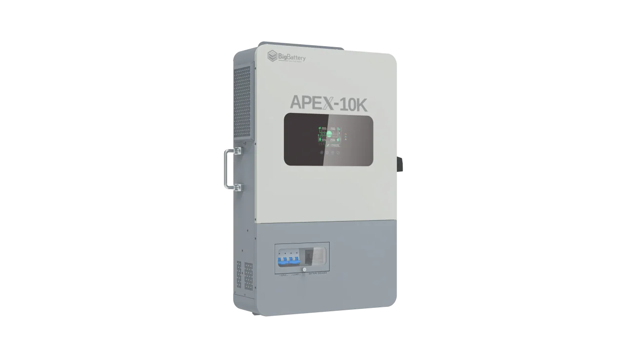 BigBattery 48V NEXUS 15kWH Battery + APEX-10K Inverter ESS | Off-Grid Home Back-up System