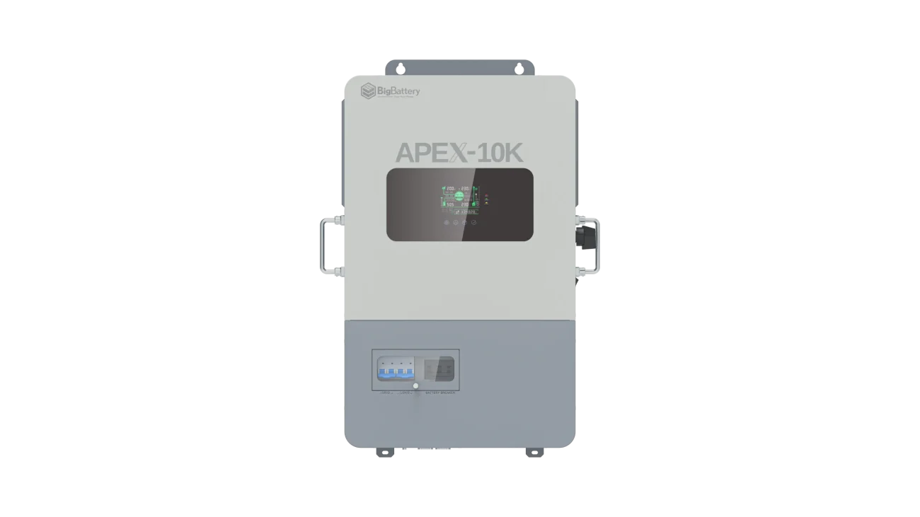 BigBattery 48V NEXUS 15kWH Battery + APEX-10K Inverter ESS | Off-Grid Home Back-up System