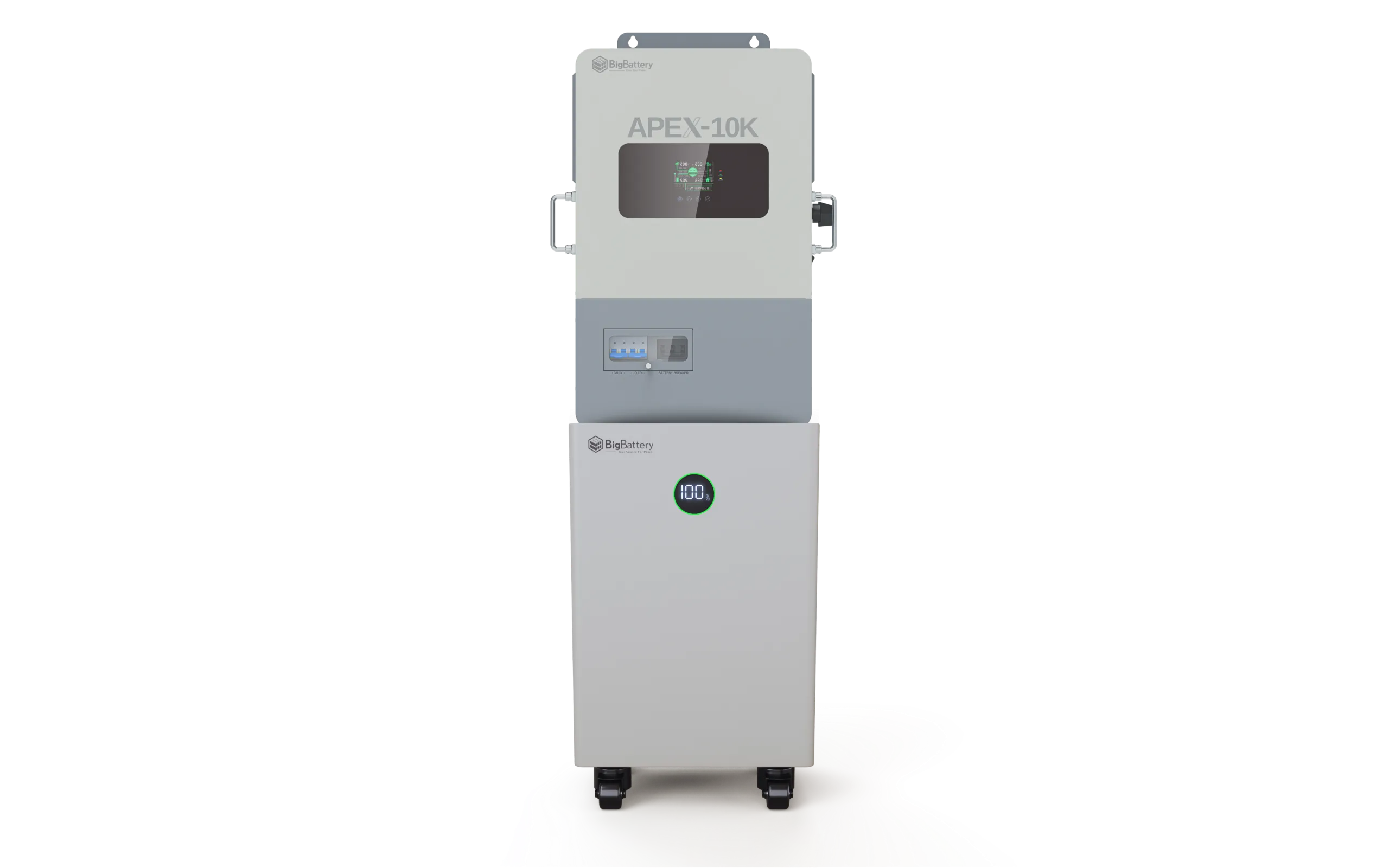 BigBattery 48V NEXUS 15kWH Battery + APEX-10K Inverter ESS | Off-Grid Home Back-up System