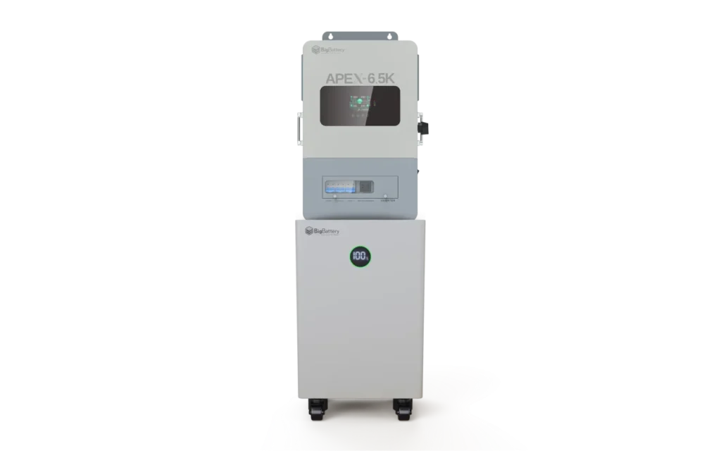 BigBattery 48V NEXUS 15kWH Battery + APEX-6.5K Inverter ESS| Off-Grid Home Back-up System