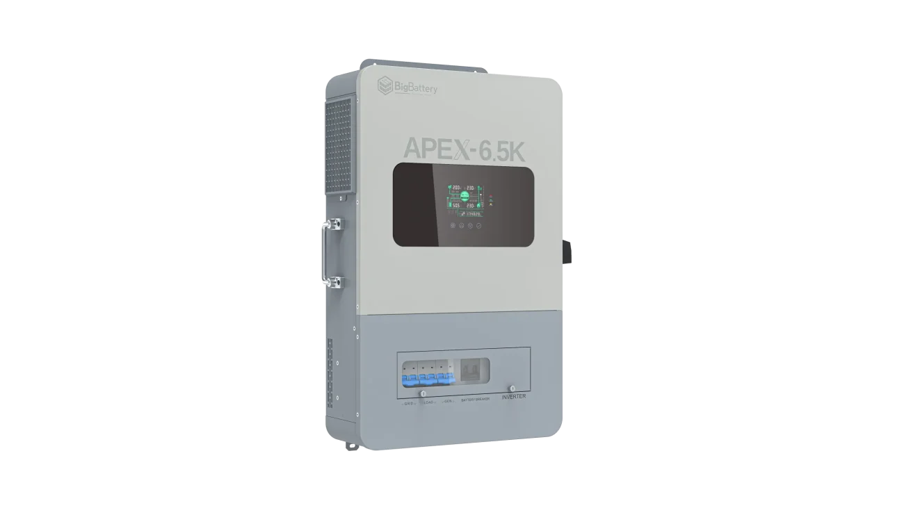 BigBattery 48V NEXUS 15kWH Battery + APEX-6.5K Inverter ESS| Off-Grid Home Back-up System