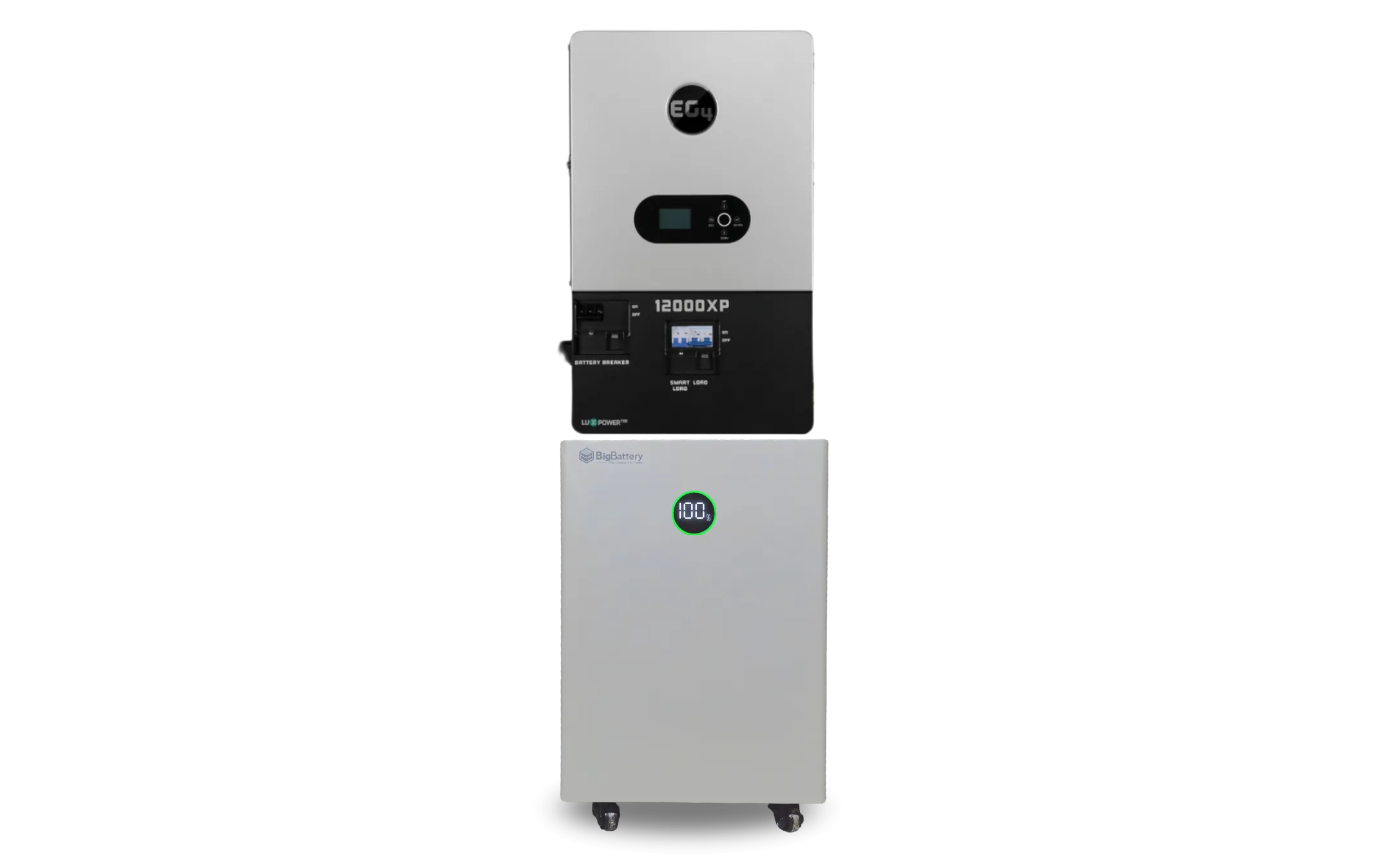 BigBattery 48V NEXUS 15kWH Battery + EG4 12000XP V2 Inverter ESS | Off-Grid Home Back-up System